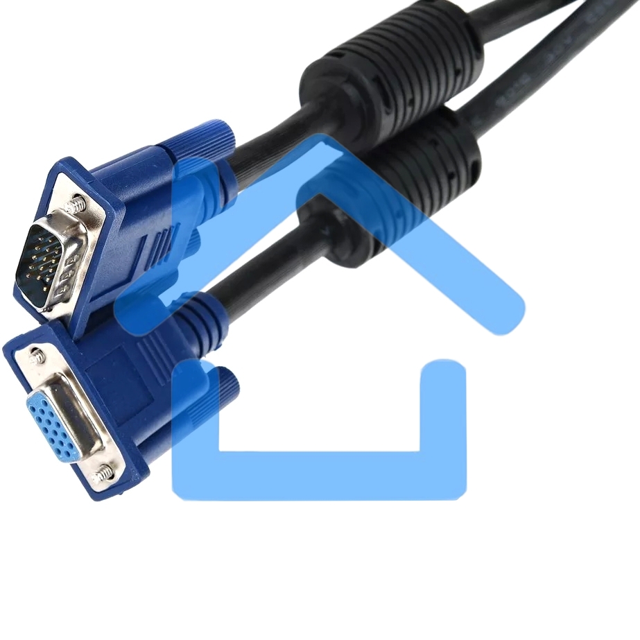 Кабель соединительный SVGA (15M/M) 3 м 2 фильтра TV-COM <QCG120H-3M>