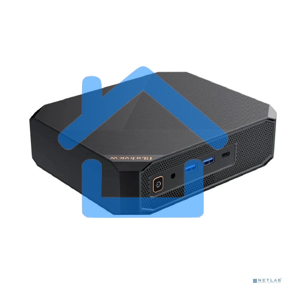 Мини ПК Blackview MP200 (Intel i9-11900H) 16+512Gb, WIFI a/b/g/n/ac, Bluetooth 4.2, Win11 Pro, USB3.0, HDMI 1.4b Type A *2, RJ45*1, 5.5/2.1mm DC Jack *1, 3.5mm Phone Jack*1, Colour: Black