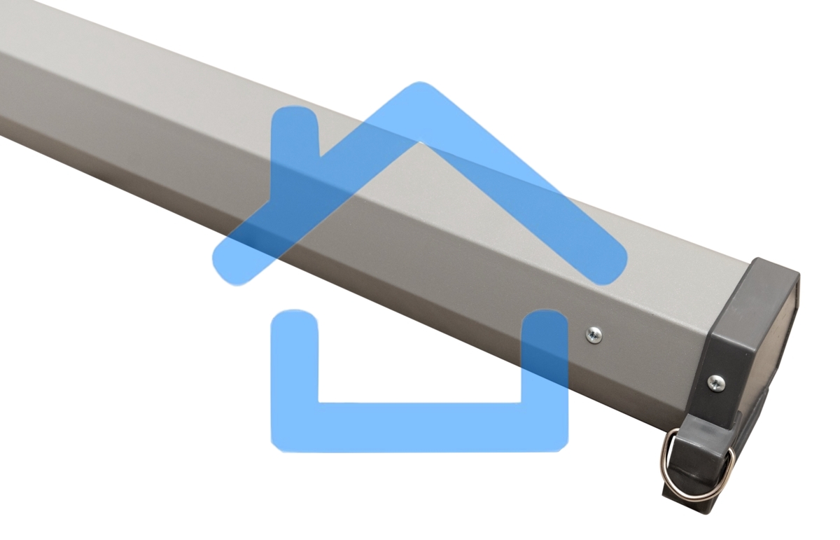 Экран Pro 180x180см Motoscreen 1:1 настенно-потолочный(моторизованный) 100' фибергласс, серый корпус