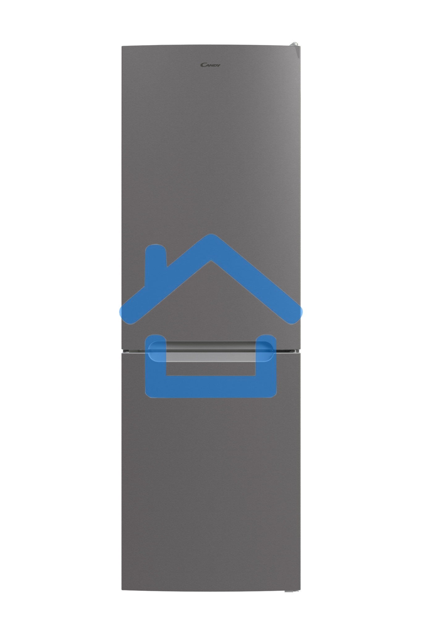 Холодильник Candy CCRN 6180S серебро двухкамерный 227/106л морозилка снизу, No Frost