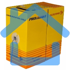 Кабель витая пара PROconnect FTP 2PR 24AWG, CCA, CAT5e, бухта 305 м