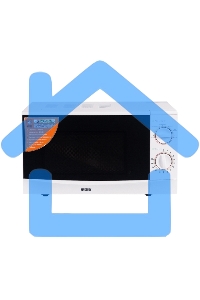 Микроволновая печь Mystery MMW-2012 белый, 20 л, 800 Вт, переключатели - поворотный механизм