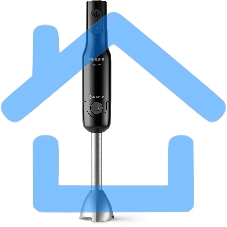 Блендер погружной Philips HR2543/90, 700Вт, 1 скорость, турбо режим, стакан для взбивания, венчик, измельчитель, черный