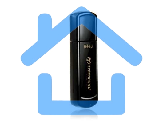 Флешка USB R/W Transcend USB Drive 64Gb JetFlash 350 TS64GJF350 USB 2.0