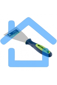 Шпательная лопатка из нержавеющей стали, 80 мм, 2-комп. ручка Сибртех 85524