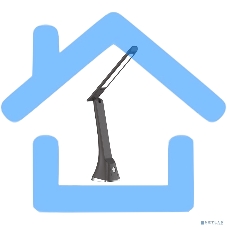 Светильник настольный UF-733 С02 LED 8Вт 3 ур. ярк. черный Ultraflash 14184