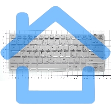 Клавиатура для ноутбука Sony Vaio VPC-SD VPC-SB серебристая