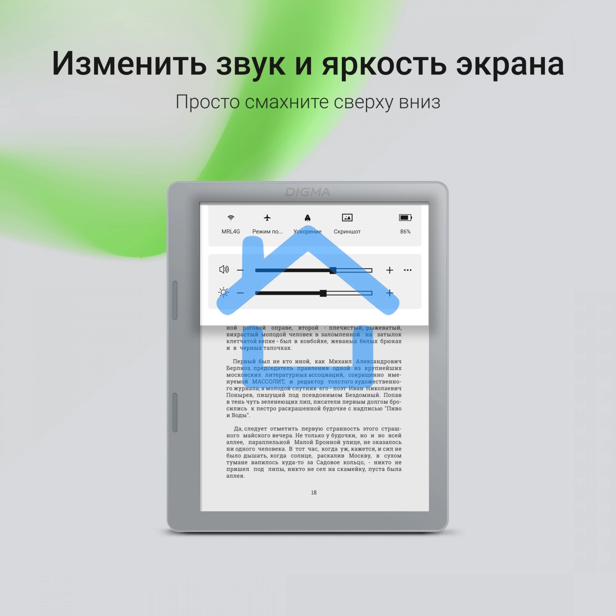 Электронная книга Digma E2 5.83