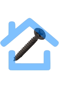 Саморез гипсокартон-металл KRANZ 3,5х32, пакет (1000 шт/уп)