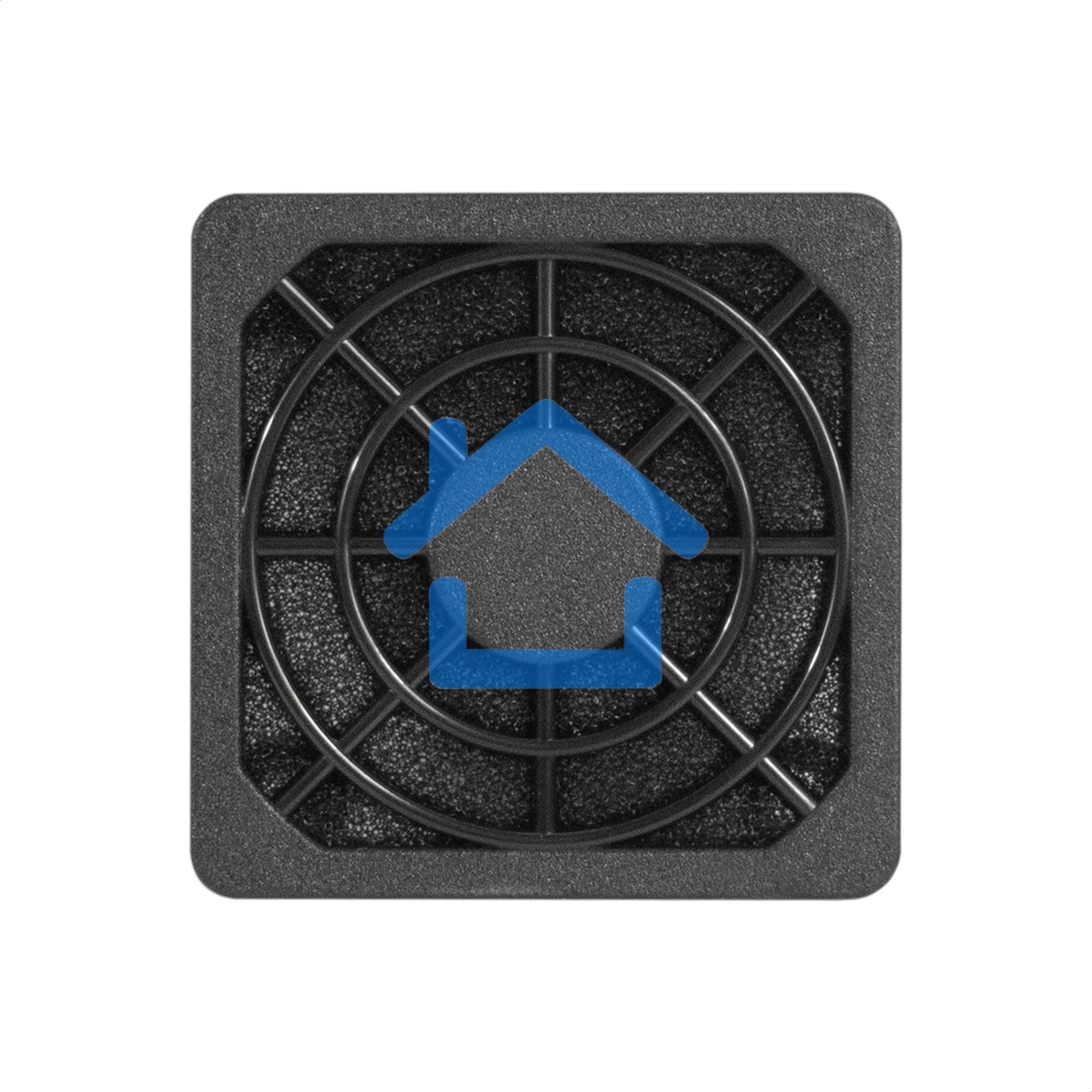 Решетка для вентилятора с фильтром 40х40 ExeGate EG-040PSFB черный