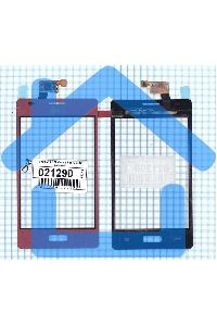 Сенсорное стекло (тачскрин) для LG Optimus L5 E610 E612. розовое