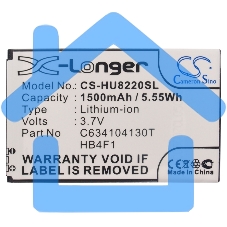 Аккумулятор CameronSino CS-HU8220SL HB4F1 для Huawei U8800/E5151 3.7V / 1500mAh / 5.55Wh
