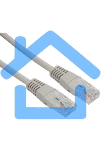 Пaтч-корд U/UTP Rexant, кат.5e, RJ45-RJ45, неэкранированный, LSZH серый, 3м