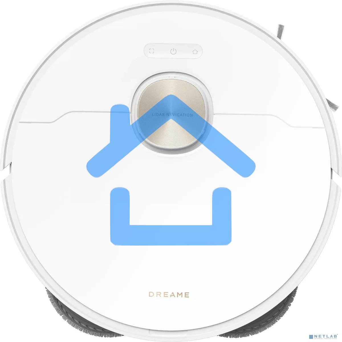 Робот-пылесос DREAME X40 Ultra Complete, 200Вт, белый/золотистый