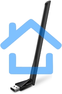 Mercusys MA30H AC1300 Двухдиапазонный Wi-Fi USB-адаптер высокого усиления