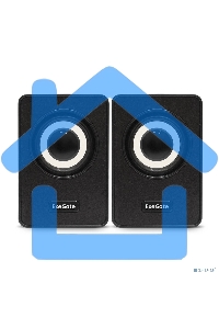 Акустическая система 2.0 ExeGate EX287054RUS Disco 120 (питание USB, 2х3Вт (6Вт RMS), 100-20000Гц, черный)