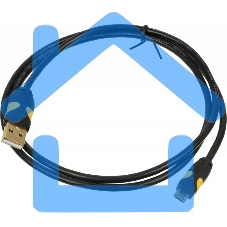 Кабель USB2.0 2A Smooth Connector USB A (m)/micro USB B (m) 1м Позолоченные контакты