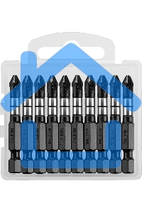 Биты KRAFTOOL Impact Pro, Philips, тип хвостовика E 1/4