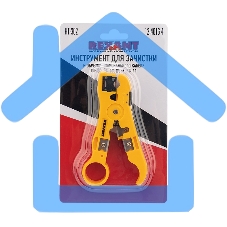 Инструмент для зачистки и обрезки кабелей Rexant HT-302 RG-58, RG-59, RG-6, RG-11.
