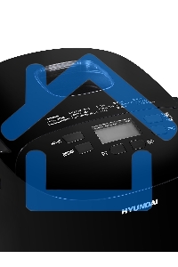 Хлебопечь Hyundai HYBM-P0513 550Вт черный