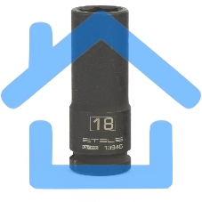 Головка ударная удлиненная шестигранная, 18 мм, 1/2