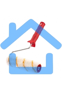 Валик Гирпаинт Matrix, пластмассовая ручка, 180 мм, ворс 12 мм, D 40, полиакрил