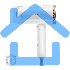 Фен для волос Galaxy Line GL 4353, белый, 2200 Вт, 2 скорости потока воздуха, функция 