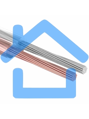 Кабель акустический Rexant 2х2,50 мм², прозрачный SILICON, мини-бухта 10 м 01-6308-10