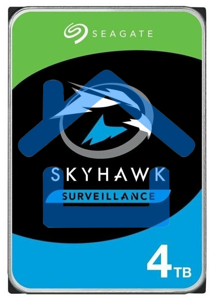 Жесткий диск Seagate 4Tb Skyhawk (ST4000VX016) OEM Serial ATA III, 5400 rpm, 256mb, для видеонаблюдения