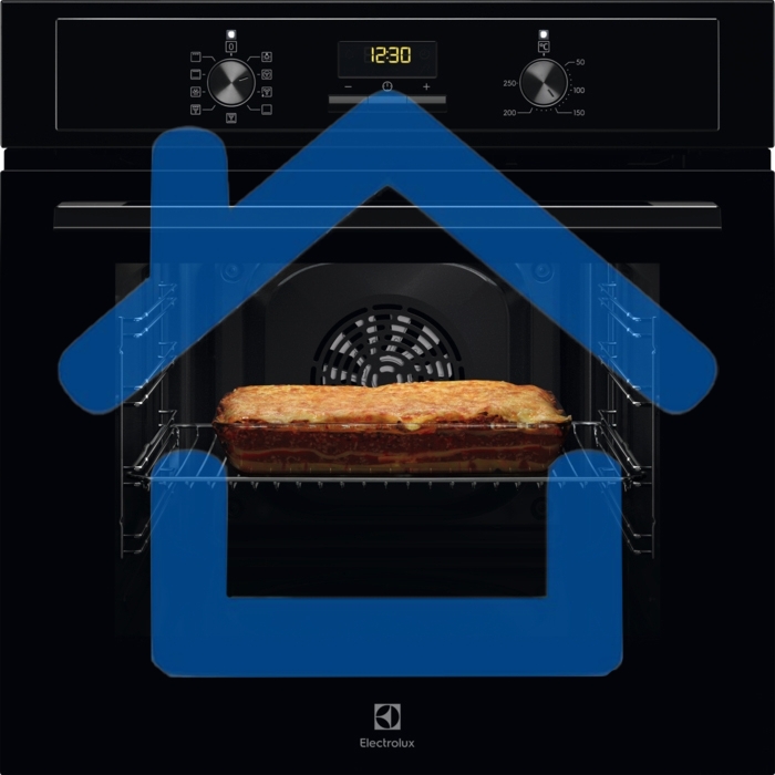 Духовой шкаф электрический Electrolux EOF3H50BK черный