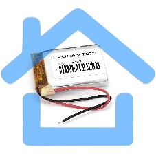 Аккумулятор Li-Pol (батарея) 7.3*30*43мм 2pin 3.7V/900mAh Аккумулятор Li-Pol (батарея) 7.3*30*43мм 2pin 3.7V/900mAh