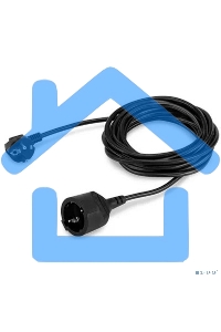 Сетевой удлинитель Buro BU-PS1.10/B 10м (1 розетка) черный (пакет ПЭ)