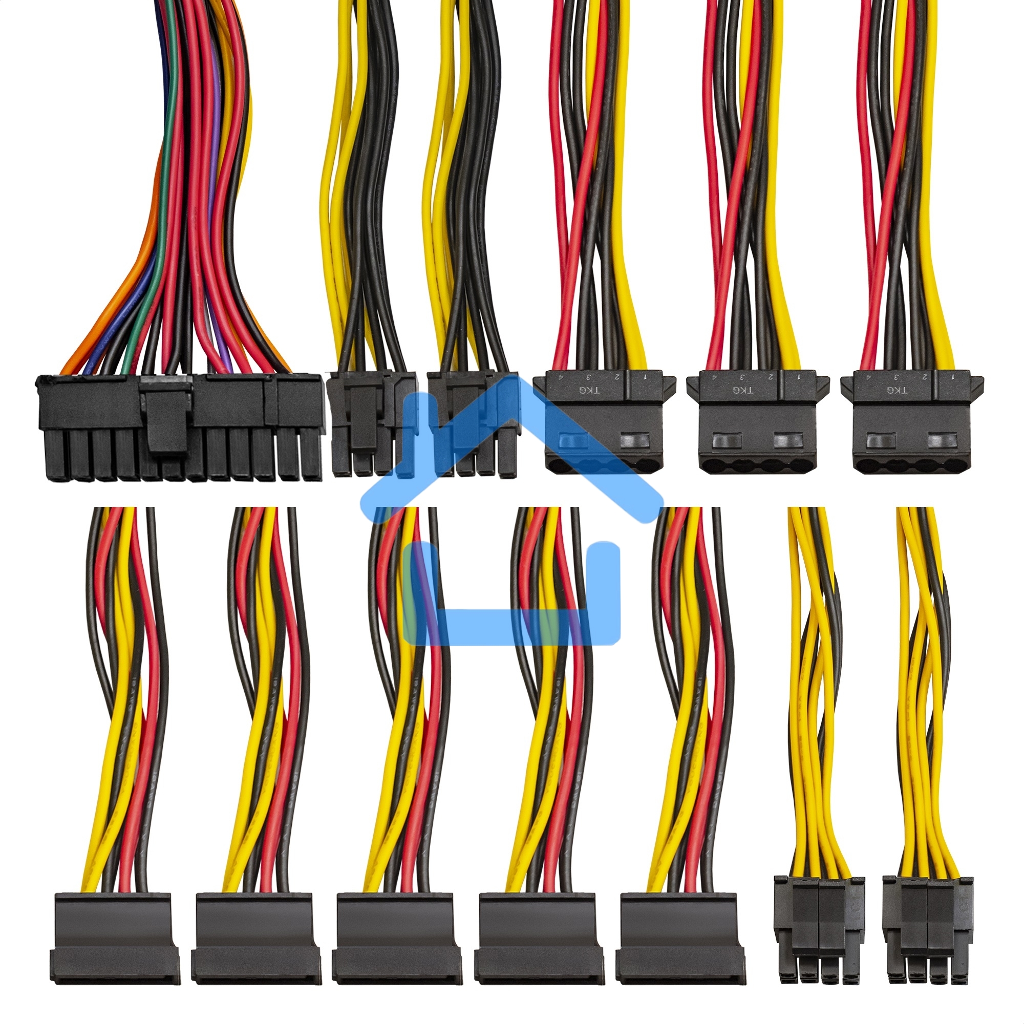 Блок питания ExeGate 800NPXE, 800W, (ATX, PPFC, PC, 12cm fan, 24pin, (4+4)pin, 2xPCI-E, 5xSATA, 3xIDE, черный, кабель 220V в комплекте 1,8м)