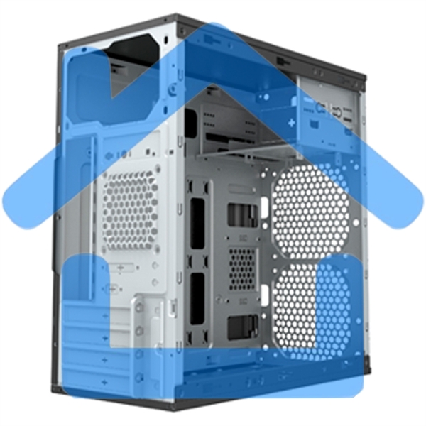 Компьютерный корпус IN-WIN MINITOWER MATX 500W черный SV511/6193554