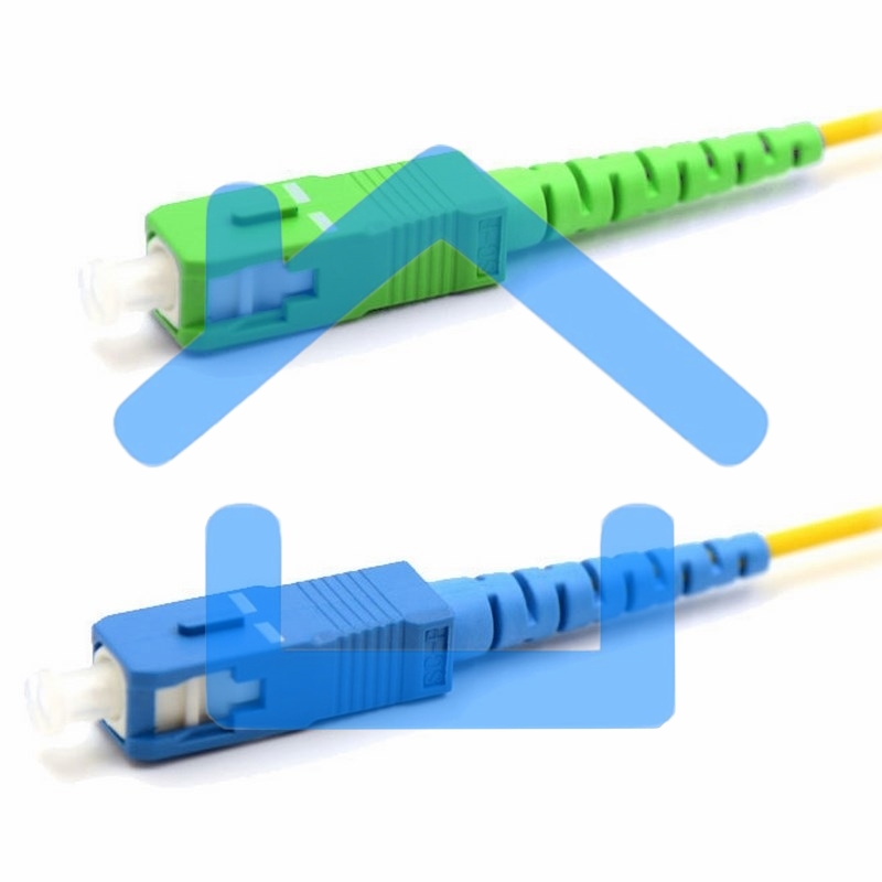 Патч-корд оптический переходной (SM), 9/125 (OS2), SC/APC-SC/UPC, (Simplex), LSZH, 15м