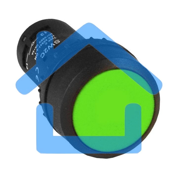 Кнопка SW2C-11 возвратная зел. NO+NC EKF sw2c-11s-g
