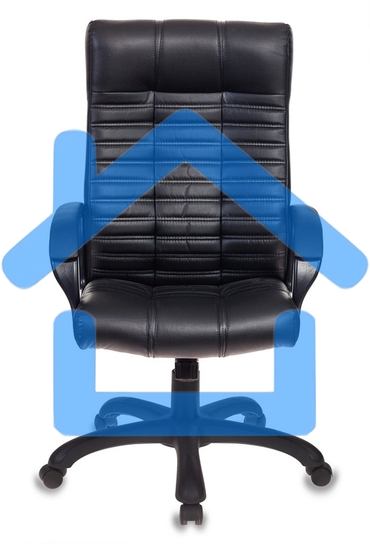 Кресло руководителя Бюрократ KB-10/BLACK черный, искусственная кожа