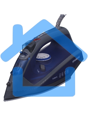 Утюг Hyundai H-SI01789 2400Вт серый/темно-синий