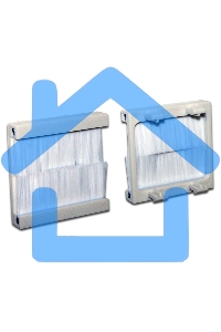 Вставка с щеточным вводом, 45х45