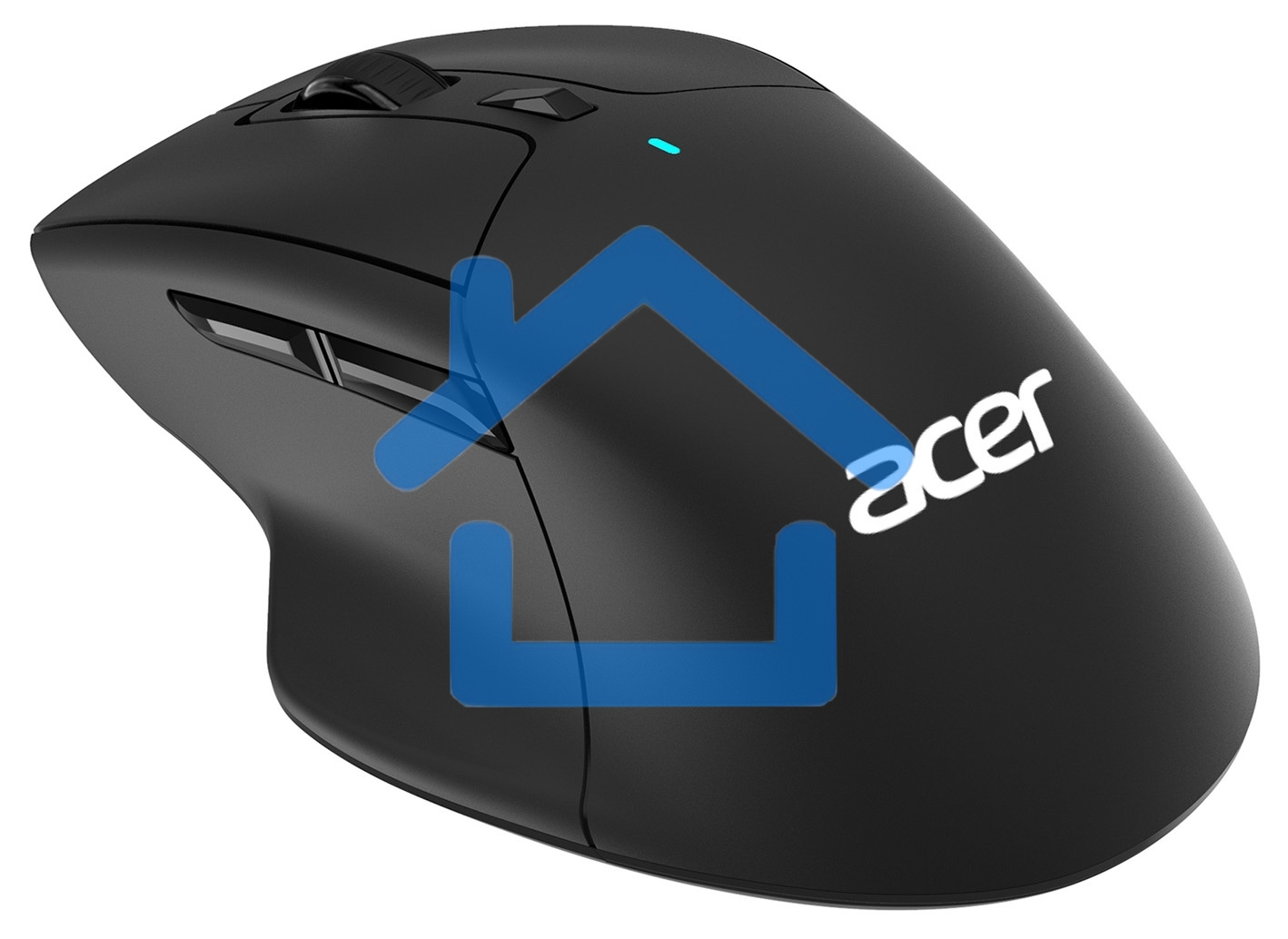 Мышь беспроводная Acer OMR170 черный, 1600 dpi, радиоканал, Bluetooth, USB, кнопки - 6