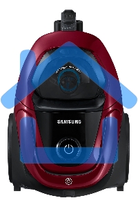Пылесос Samsung VC18M31A0HP бордовый/черный, 380/1800 Вт, уборка сухая, пылесборник контейнер 2 л