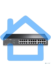 Сетевой коммутатор TP-Link SMB TL-SF1024 Коммутатор 24-port 10/100M Switch, 1U 19-inch rack-mountable steel case