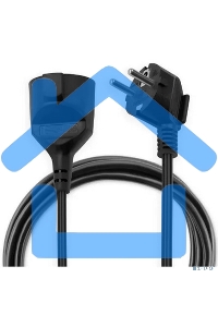 Сетевой удлинитель Buro BU-PS1.10/B 10м (1 розетка) черный (пакет ПЭ)