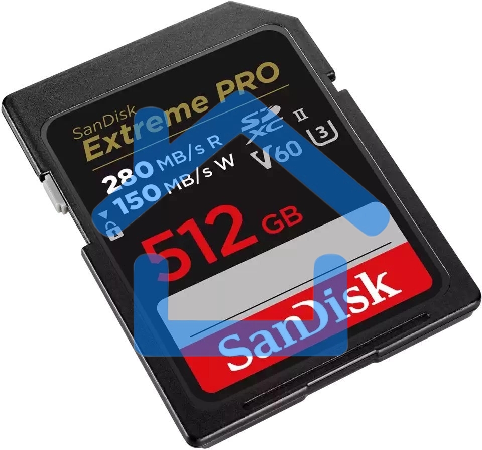 Карта памяти SANDISK SDXC 512Gb UHS-II SDSDXEP-512G-GN4IN