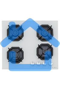 Газовая варочная панель Maunfeld EGHG.64.2CW/G белый