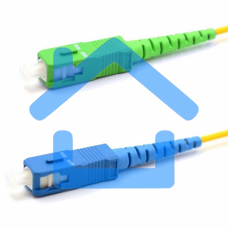 Патч-корд оптический переходной (SM), 9/125 (OS2), SC/APC-SC/UPC, (Simplex), LSZH, 10м