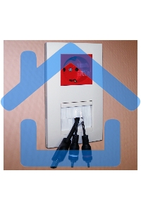 Вставка с щеточным вводом, 45х45