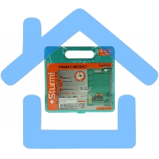 Пистолет клеевой Sturm, 78 Вт 12 г/мин, диам.11мм, кейс, 6 стержней в комплекте [GG2470C1]