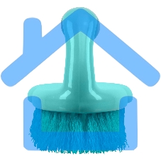 Щетка-утюг 140х72 мм жесткая щетина Elfe