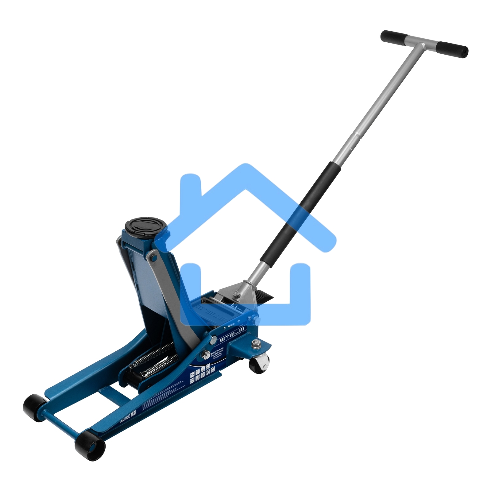 Домкрат STELS QUICK LIFT 51137 гидравлический подкатной, быстр,подъем, 3т